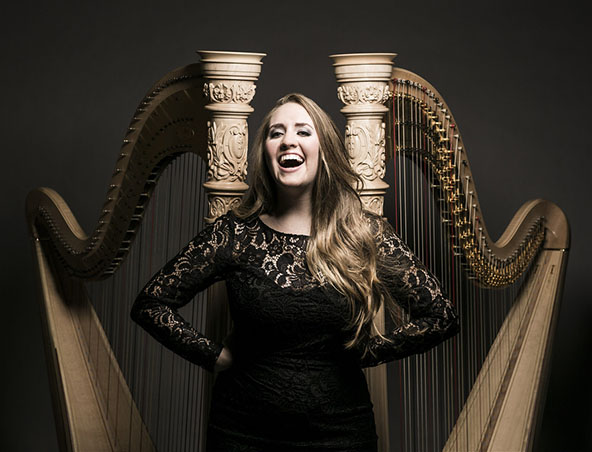 Sydney Harpist Emily